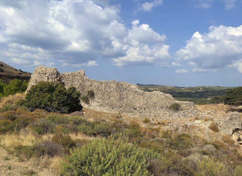 Castle of Lardos, Greece